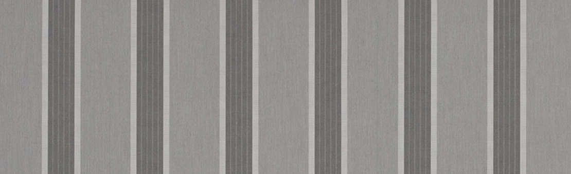Toile multi-couleurs rayée référence Manosque gris